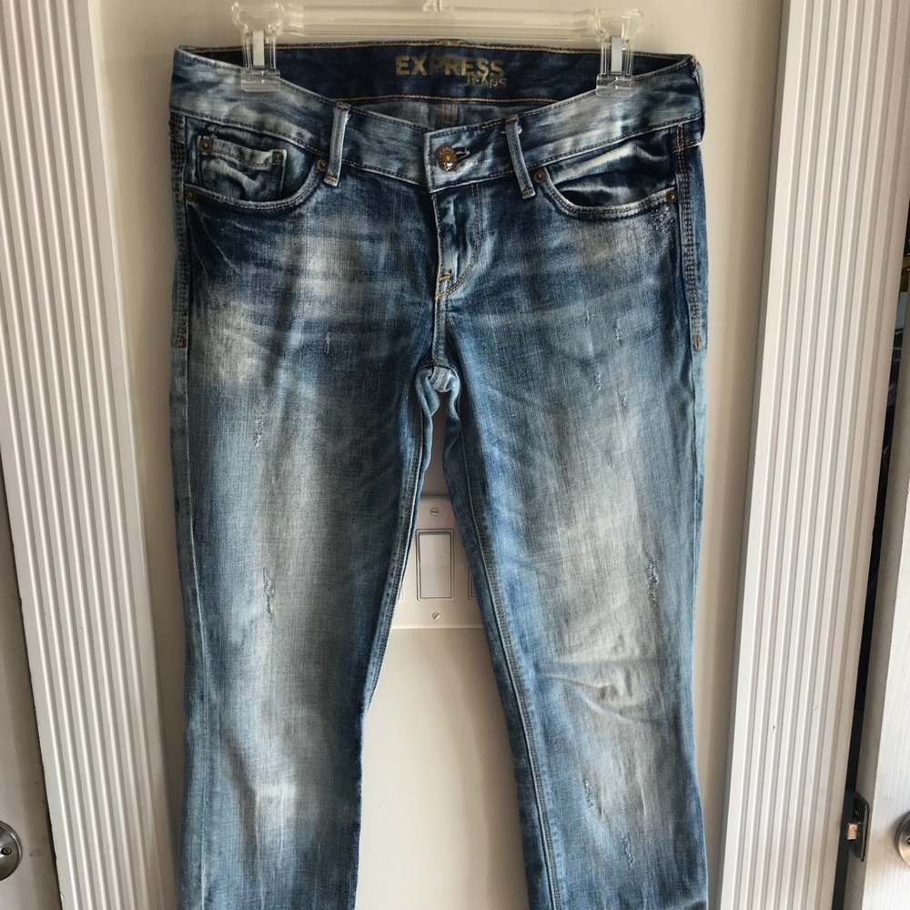 Express List Wash Denim